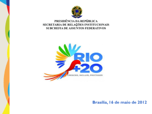 Apresentação Rio+20 SASF