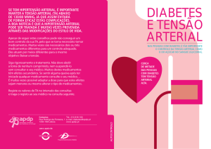 diabetes e tensão arterial