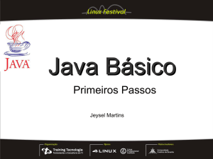 Slides sobre Java