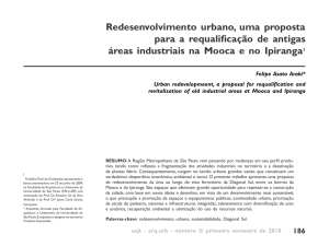 Redesenvolvimento urbano, uma proposta para a requalificação de