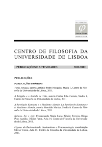 Informações - Repositório da Universidade de Lisboa