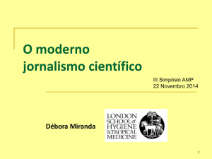 Jornalismo científico - Acta Médica Portuguesa