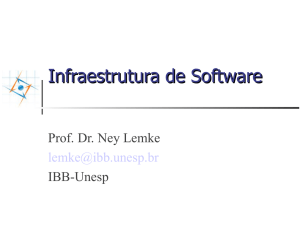 Infra-estrutura de Software