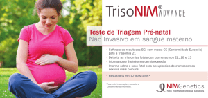 Teste de Triagem Pré-natal Não Invasivo em sangue materno