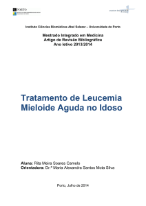 Tratamento de Leucemia Mieloide Aguda no Idoso