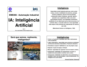 IA: Inteligência Artificial