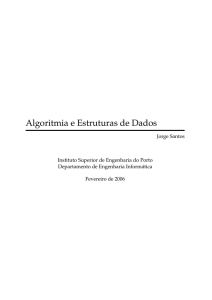 Algoritmia e Estruturas de Dados - Dei-Isep