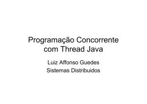 Programação Concorrente com Thread Java - DCA