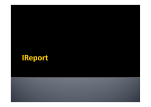 Baixar apresentação sobre relatórios com iReport