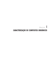 caracterização de compostos orgânicos