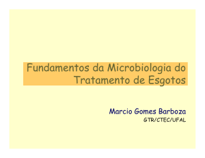 Fundamentos da Microbiologia do Tratamento de - CTEC