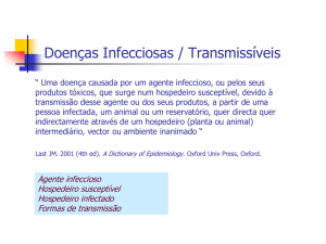 Doenças Infecciosas / Transmissíveis