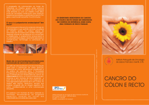 Folheto Cancro do Colon e Recto