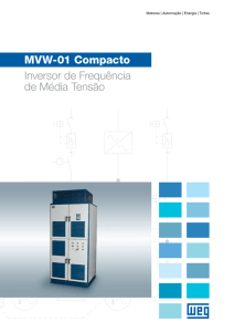 MVW-01 Compacto Inversor de Frequência de Média Tensão