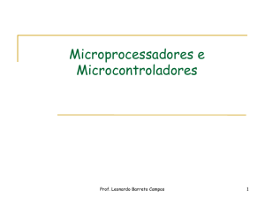 Microprocessadores e Microcontroladores
