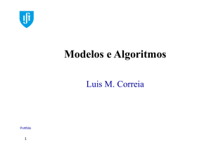 Modelos e Algoritmos