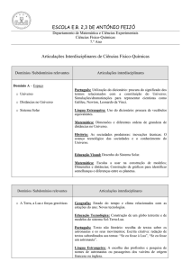 Articulações - Agrupamento Vertical de Escolas António Feijó