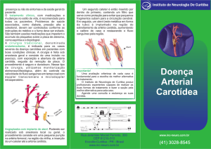 Doença Arterial Carotídea - Instituto de Neurologia de Curitiba