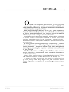 editorial - Revista Neurociências