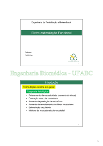 Eletroestimulação funcional - Engenharia Biomédica » UFABC