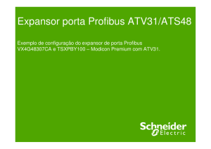 Expansor porta Profibus ATV31/ATS48