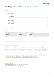 Briefing Email Marketing-Form