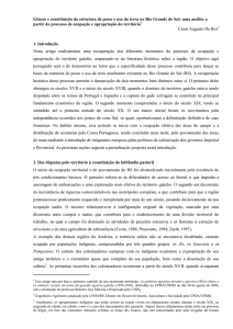 Gênese e constituição da estrutura de posse e uso da terra no Rio