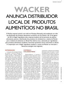 anuncia distribuidor local de produtos alimentícios no brasil