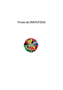 Provas da OMCPLP2016