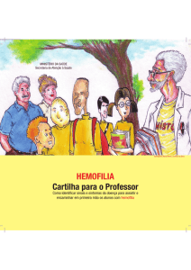 HEMOFILIA Cartilha para o Professor - BVS MS