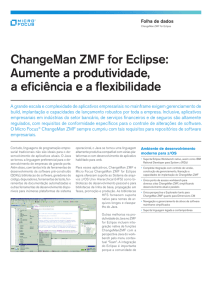 ChangeMan ZMF for Eclipse Data Sheet