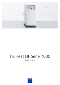 Technical data sheet TruHeat HF Série 7000