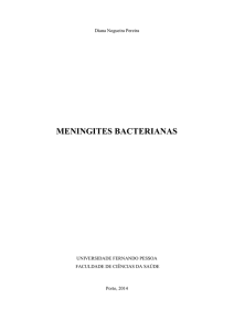 meningites bacterianas - Repositório Institucional da Universidade