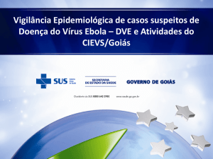 Monitoramento dos Contatos do Caso Suspeito de Ebola