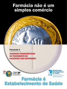 Fascículo X: Cuidados Farmacêuticos no Tratamento de - CRF-SP