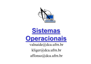 Sistemas Operacionais - DCA