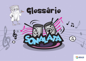 glossário de sonalata