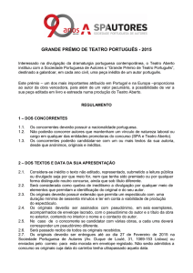 GRANDE PRÉMIO DE TEATRO PORTUGUÊS
