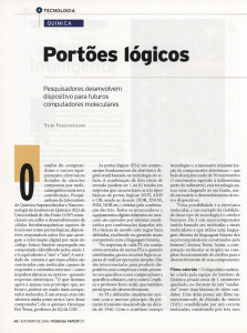Portões lógicos - Revista Pesquisa Fapesp