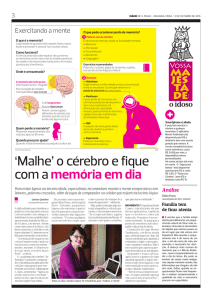 `Malhe` o cérebro e fique com a memória em dia – Diário de S. Paulo