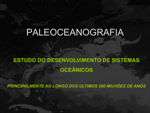 paleoceanografia - Oceanografia