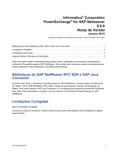 Informatica PowerExchange for SAP Netweaver - 9.6.0