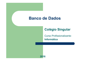 Banco de Dados Relacional