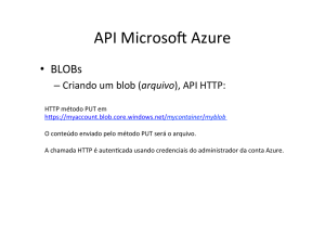 API Microsoft Azure - DI PUC-Rio