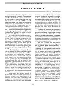 chiados e chuviscos - Portal de Revistas PUC SP