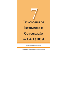 Tecnologias de Informação e Comunicação em EAD (TICs)