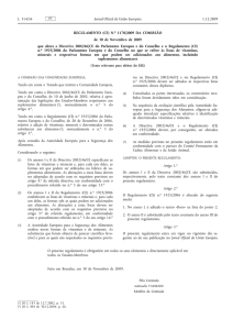 Regulamento (CE) no 1170/2009 da Comissão, de 30 de - EUR-Lex