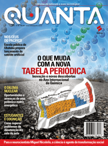 Revista QUANTA, setembro 2011 - Seção "Tubo de ensaio"