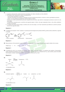 Reações Orgânicas (oxidação e redução em compostos orgânicos)