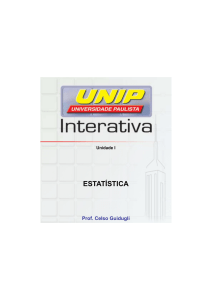 estatística - UNIPVirtual